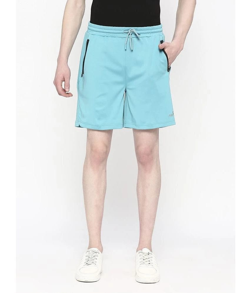 Fitz Green Polyester Mens Shorts ( Pack of 1 ) - None