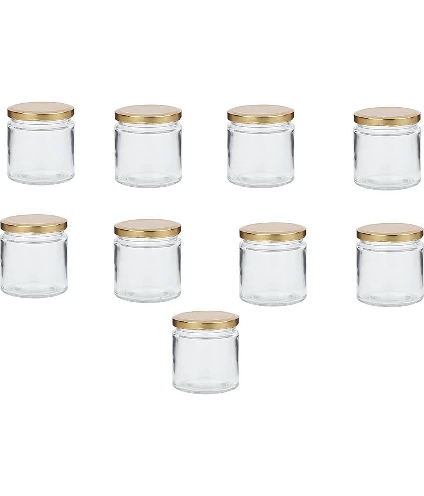 AFAST Airtight Storage  Glass Food Container Set of 9 50 mL