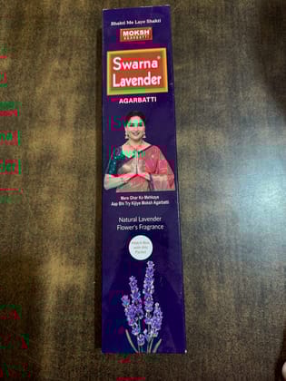Moksh Agarbatti Swarna Lavender 90g