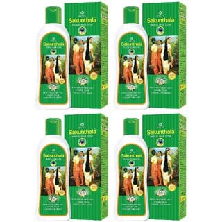 Ranis Sakunthala Herbal Hair Tone Oil - 80ml (Pack Of 4)