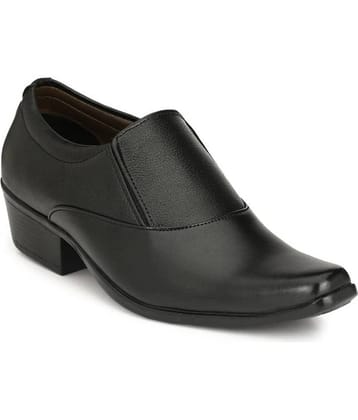 Sir Corbett - Black Men's Slip On Formal Shoes