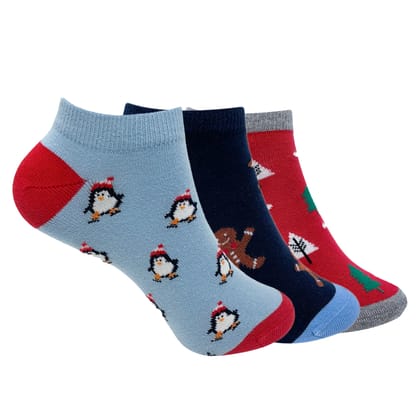 Holidays Gifting Guide Set Of 3 Socks For Women - Giftbox Packaging