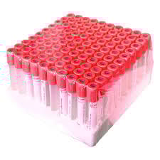 Plain NVBC Tube 4Ml with Red Rubber Stopper Only