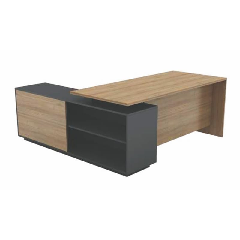 Executive Zone - Main Table 65x3, Side Storage with Pedestal 35x15 (CS-ED01)