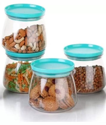 Analog Kitchenware Dal, Pasta, Grocery Plastic Food Container Set of 4 900 mL