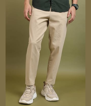 Highlander Regular Men's Trouser - Beige ( Pack of 1 )