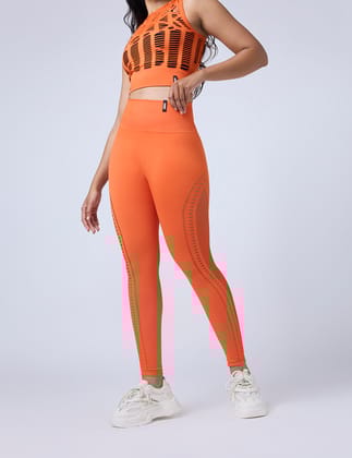 Zephyr Leggings-TANGERINE / S