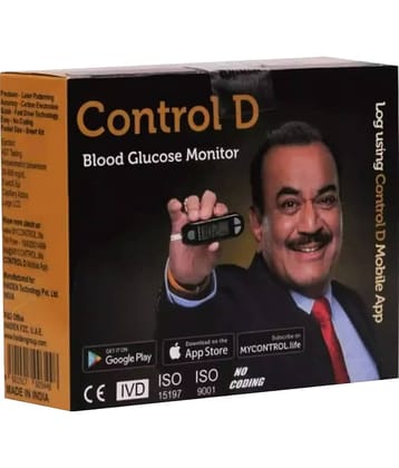 Control D Black Kit with (2X25) Strips Glucometer