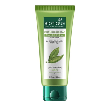 Biotique Morning Nectar Nourish & Hydrate Face Scrub 100g