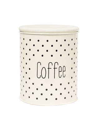 Stylish Ivory Coffee Jar