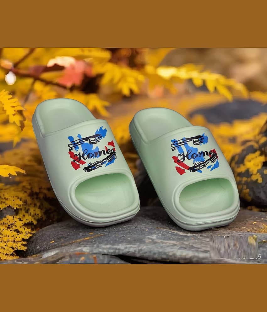 PM Traders Green Women's Slide