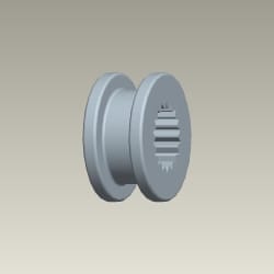 RUBBER, SEAT STAY MOUNT