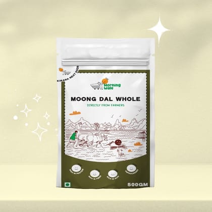 Morning Wale Moong Dal Whole / Sabut (450g) | Whole Green Gram | Sprouting & Cooking
