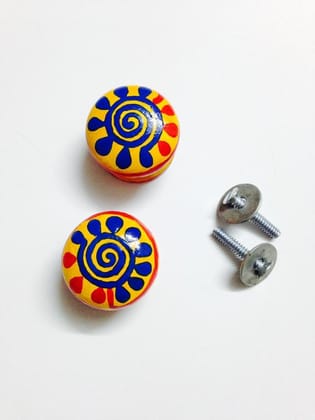Rangeen Knobs - Set of 2