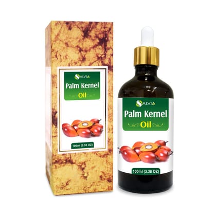 Salvia Palm Kernel (Elaeis Guineensis) Oil |100% Pure & Natural Undiluted Carrier Oil - 100ml Salvia Palm Kernel (Elaeis Guineensis) Oil |100% Pure & Natural Undiluted Carrier Oil - 100ml - 100 ml (Pack of 1)