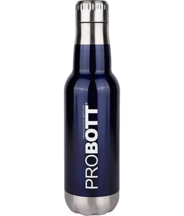Probott Magnum 500ml Blue Steel Flask ( 500 ml )