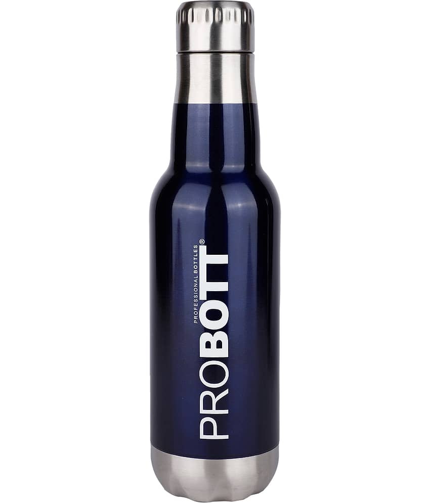 Probott Magnum 500ml Blue Steel Flask ( 500 ml )