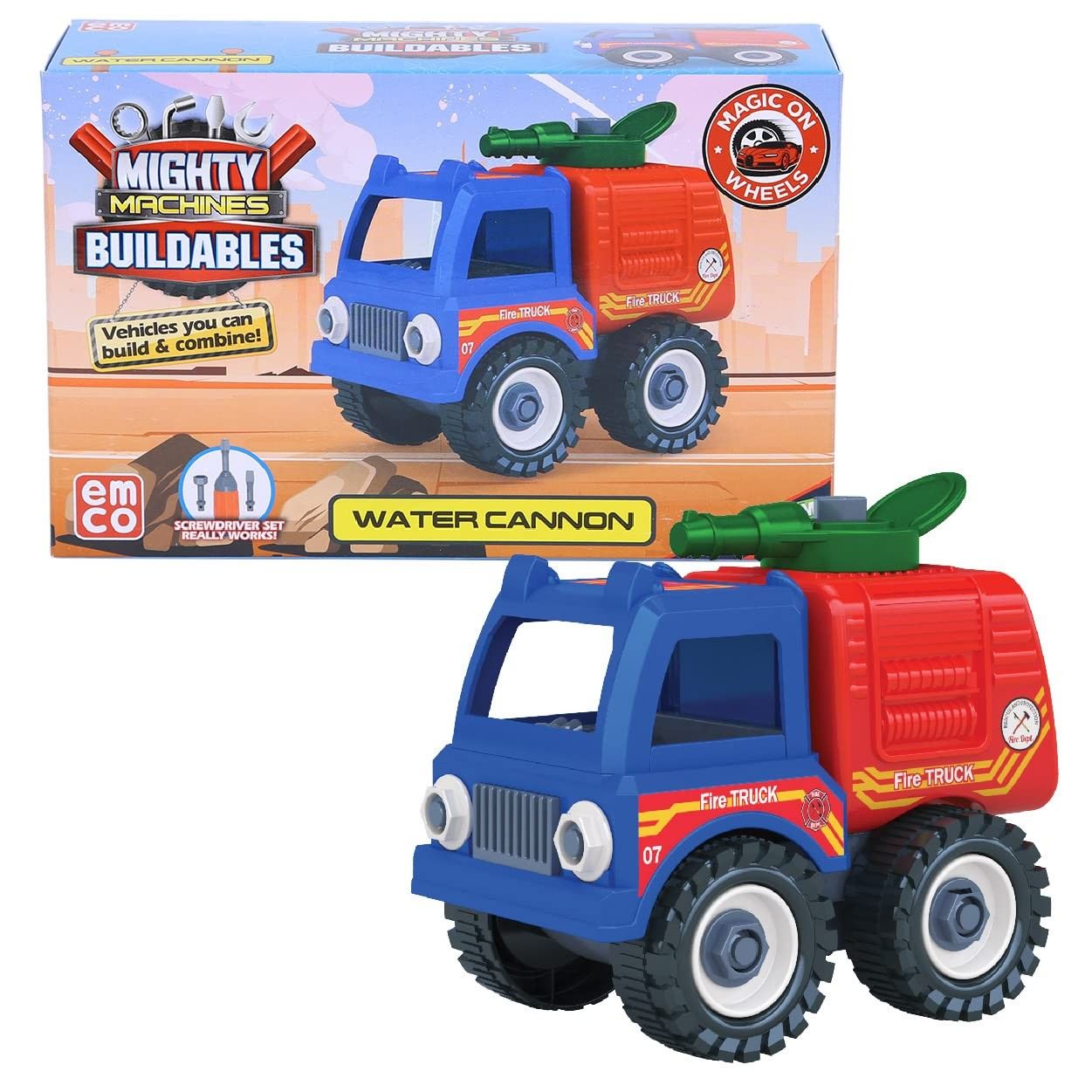 Mighty Machines Buildables - Water Cannon For Kids 3 Years and Above