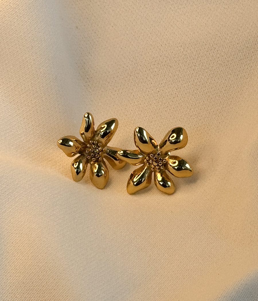 Golden Blossom studs