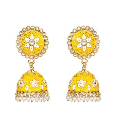 Generic Women's Rose Gold Plated Alloy Earrings-PID47334