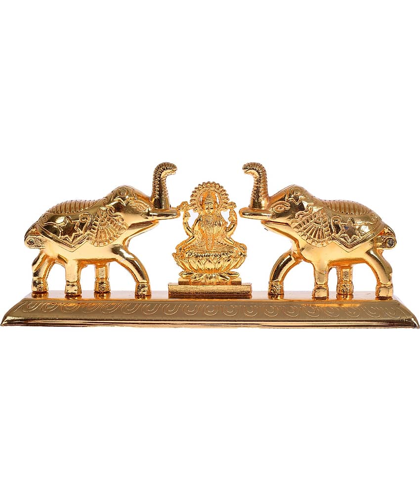 Fashion Bizz Handcrafted Goddess Lakshmi Roli Chawadecorative Showpiece - 7 cm