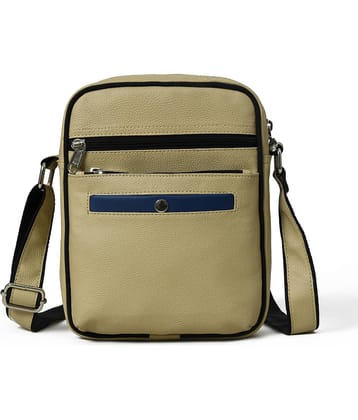 MATRICE - Cream Solid Messenger Bag