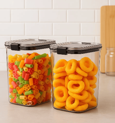 1200 ML Airtight Lock & Lock Food Storage Container Set 2 Piece