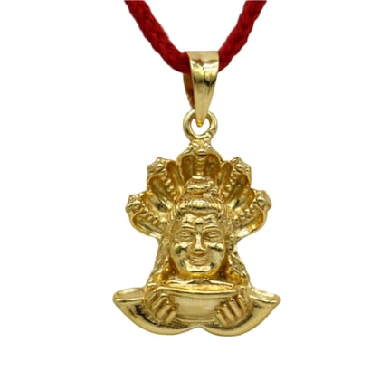925 sterling silver handmade idol God Shiva pendant, amazing designer gold polished silver mahakal pendant unisex gifting jewelry nsp597