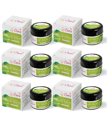 La Cura Herbal Light & Bright Anti-Pollution Lip Balm | Pack of 6