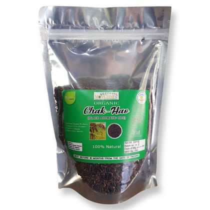 Organic Chak Hao (Black Aromatic Rice) - 500 gm