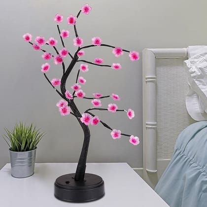 GLOWSERIE Tabletop LED Flower Tree Light for Diwali & Festival Decor