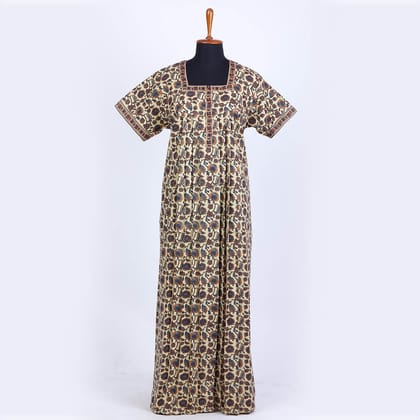 RELAX Cotton Nighty PLEATED XL