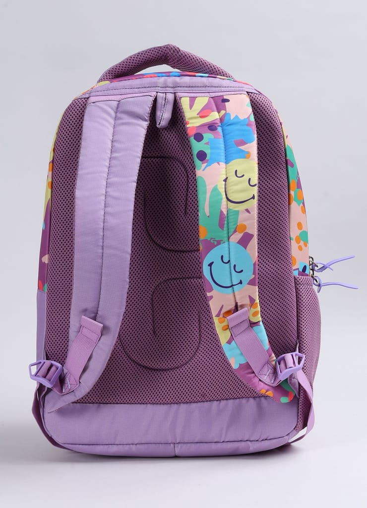 PB Pearlbags Polyester Water Resistant Casual Backpack With Laptop Sleeve For School For Boys and Girls
