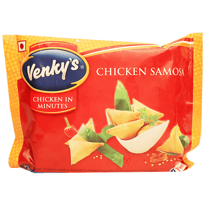 Venkys Samosa - Chicken, 200 G Pouch