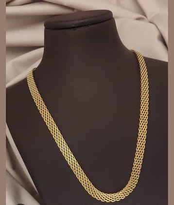 Fadiso Fashion Gold Plated Chain ( Set of 1 )