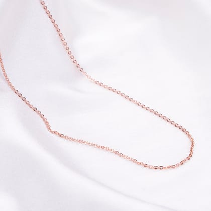 Rose Gold Cabel Chain-Rose / Rose Gold