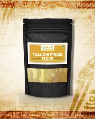 Yellow Maize (Makki) Flour  1Kg
