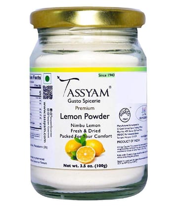 Tassyam - 100 gm Lemon Powder (Pack of 1)