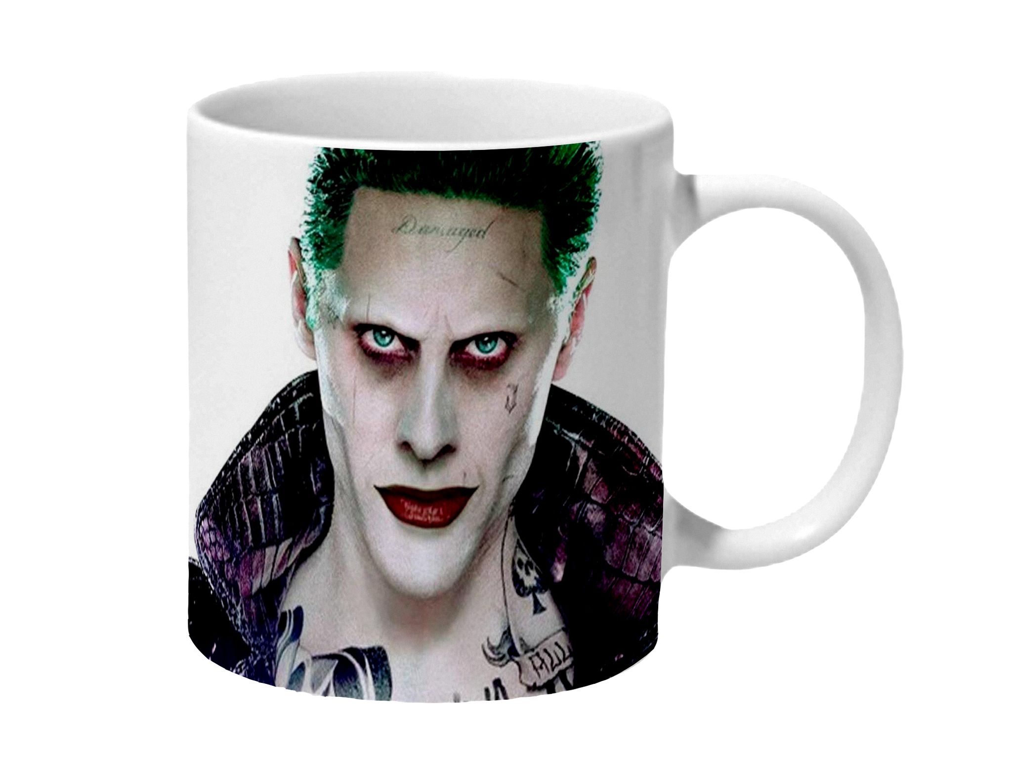 Multicolor Jared Leto Joker Deadly Looks Ceramic Mug