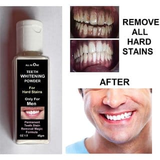 Teeth Whitening Powder For Men