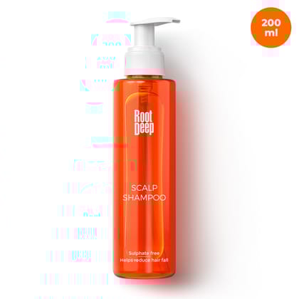 Root Deep Scalp Shampoo for Hair Fall Reduction
