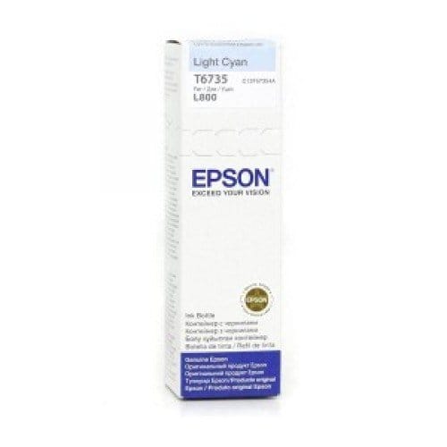 Epson 673 C Ink Bottle (Light Cyan) - 70 ml