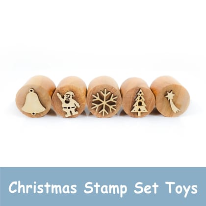 Christmas Stamp Set Toys - 5 pieces