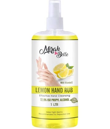 Mirah Belle - Lemon Hand Rub Sanitizer Spray 1000 ml