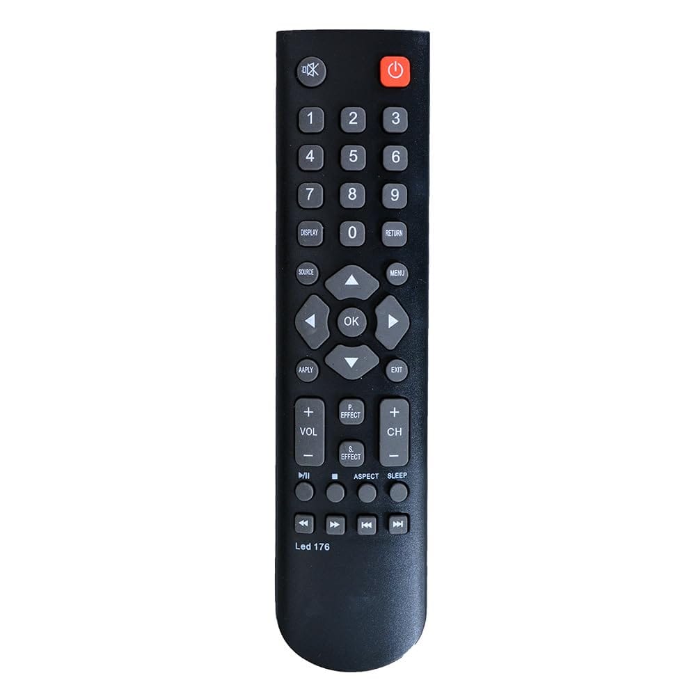 RESORB LED 176 Remote Control Compatible for Micromax LED/LCD TV Remote Control