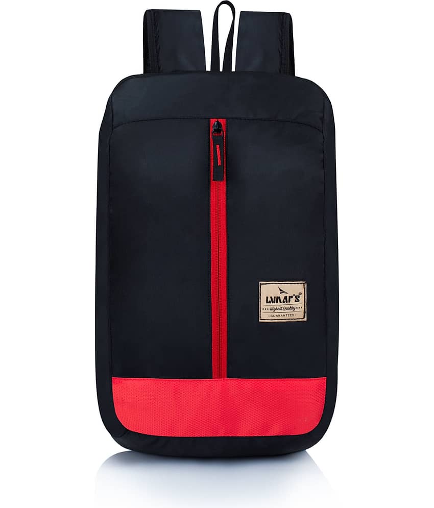Lunar's 12 Ltrs Black Backpack Bag