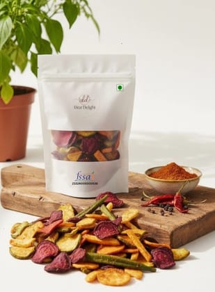 Dear Delight Dried Peri Peri Vegetables Spicy Healthy Snack 250 g