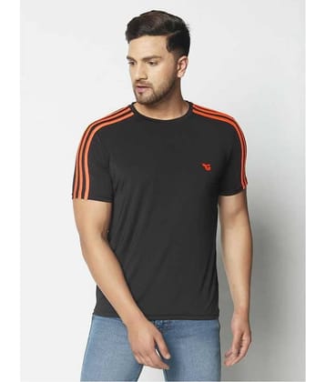 Glito - Black Polyester Regular Fit Men's Sports Polo T-Shirt ( Pack of 1 )