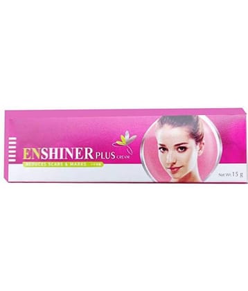 Enshiner Plus Reduces Scars And Marks,Dark Spots Day Cream 15 gm Pack of 3