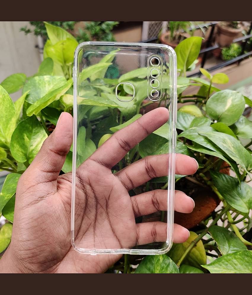 Vivo Y19 Soft Silicon Cases Case Vault Covers - Transparent